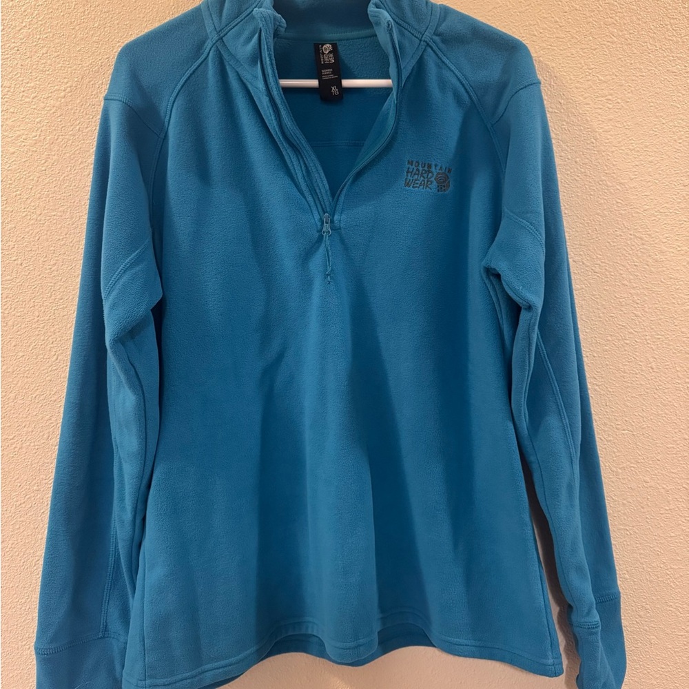 Mountain Hardwear Teal Fleece Pullover